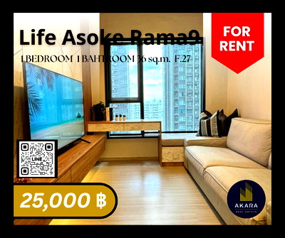 Condos for rent Big C Super Center Ratchadamri : 🟨🟨🟦🟦 [FOR RENT] Life Asoke - RAMA9 🟦🟦🟨🟨 Click‼️ Akara Real Estate✅✅✅✅✅ "Fast response, Prompt service, Full support""