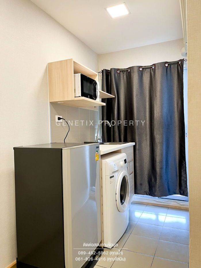 รูป 🏫 ให้เช่าถูก!! Plum Alive 1 คอนโดใกล้ ม.กรุงเทพ 26 ตรม. เฟอร์ครบ พร้อมอยู่ 8,500 บาท/เดือน - รูปที่ 7/10