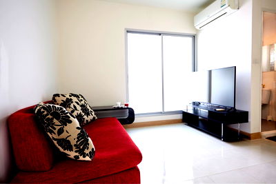 คอนโดให้เช่า : ให้เช่าด่วน! 2 ห้องนอนไซส์ใหญ่ ทำเลดี! คอนโด แอสปาย สุขุมวิท 48 (Aspire Sukhumvit 48) - 2 ห้องน้ำ - 54 ตร.ม.