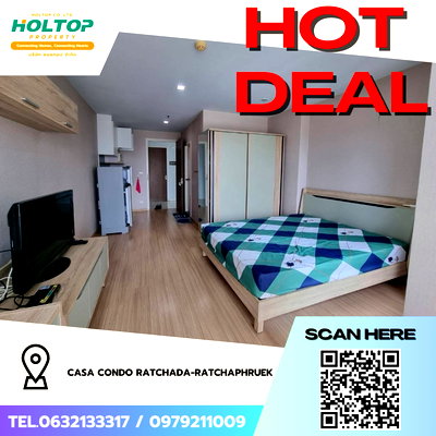 Condos for rent : #Z4680💥 180269 🔥 Condo for Rent: Casa Condo Ratchada-Ratchaphruek