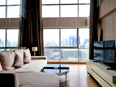 คอนโดให้เช่า : LTHC14356 – Condo for Rent | The Ratchadamri | 132 sqm | 2 Beds 2 Baths (Duplex) | Near BTS Ratchadamri | 85K/Month