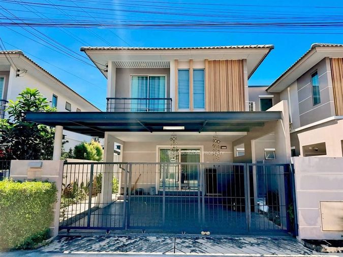 ขายบ้านเดี่ยว ม.ริมเขาบางพระ ศรีราชา แต่งครบ พร้อมอยู่