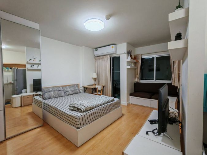 มาย คอนโด สุขุมวิท 81 Studio ชั้น 5 ขนาด 25 ตร.ม เช่า 10,000 บาท/เดือน Ready to move in