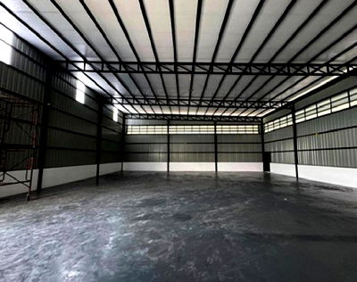 เช่าโรงงาน เขตบางขุนเทียน : ให้เช่าโกดังพร้อมสำนักงาน / สร้างใหม่ / พื้นที่ใช้สอย 510 ตารางเมตร / ทำเลพระราม 2 / พระราม 2 ซอย 59 ใกล้มาก Central พระราม 2