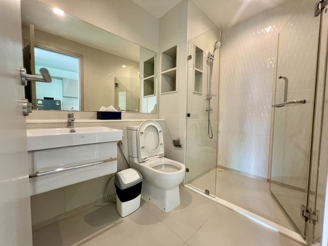 รูป ให้ เช่า 1นอน Life Ladprao กั้นเป็นสัดส่วน ราคานี้ได้ห้องมือ 1 ยังไม่เคยเข้าอยู่ แต่งสวย เฟอร์ Index จัดเต็ม - รูปที่ 11/12