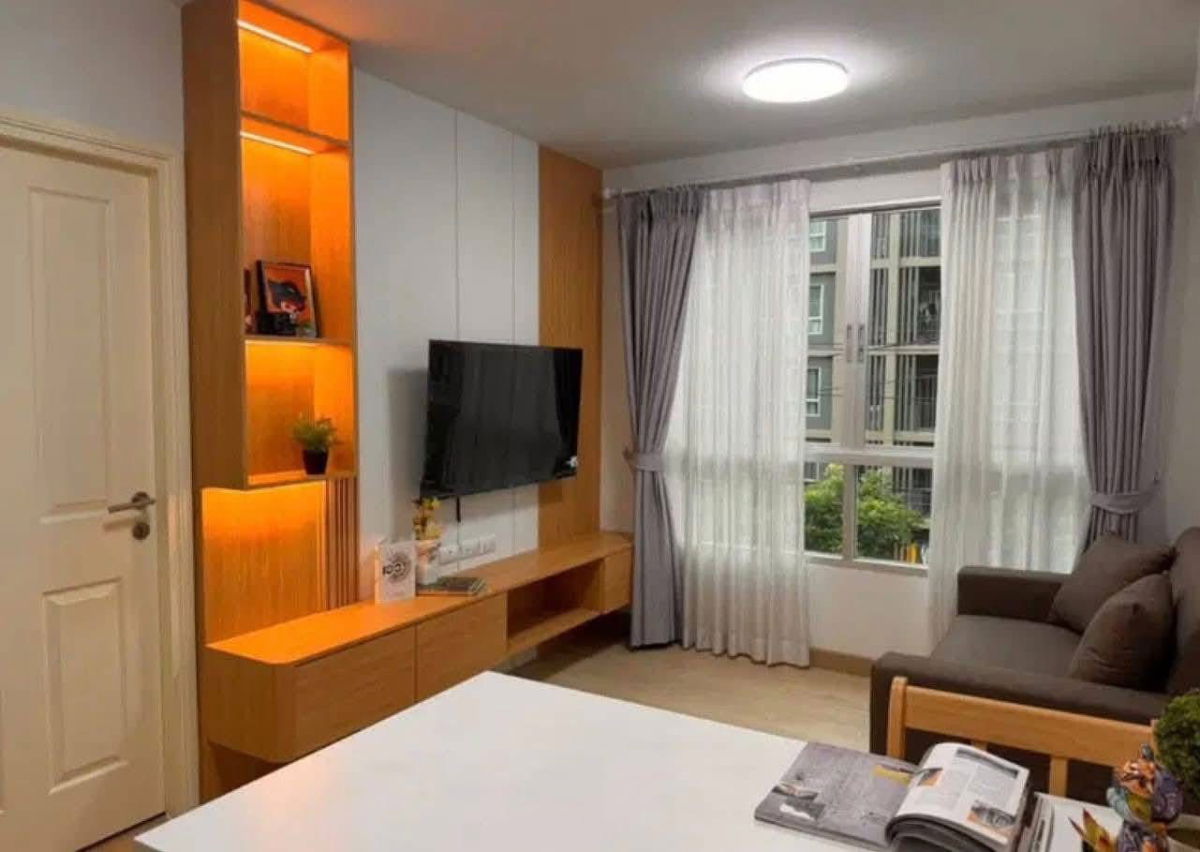 รูป ขาย ดีคอนโดนิม ตึก A ชั้น 3 วิวนอกห้องใหม่   สไตน์ MUJI 1 ห้องนอน , ขนาด37.44 ตรม. - รูปที่ 4/8