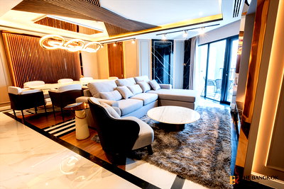 ขายคอนโด : ✨ Rare Extra-Large Luxury Residence in Rama 9 CBD - Belle Grand Rama 9  Near Mrt Rama 9