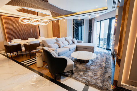 ✨ Rare Extra-Large Luxury Residence in Rama 9 CBD - Belle Grand Rama 9  Near Mrt Rama 9
