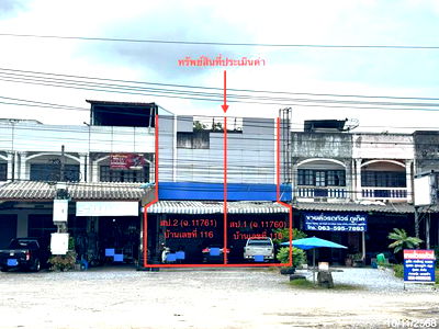Shophouses for sale Khuan Khanun Phatthalung : SHOP HOUSE for sale  Don Sai Khuan Khanun Phatthalung