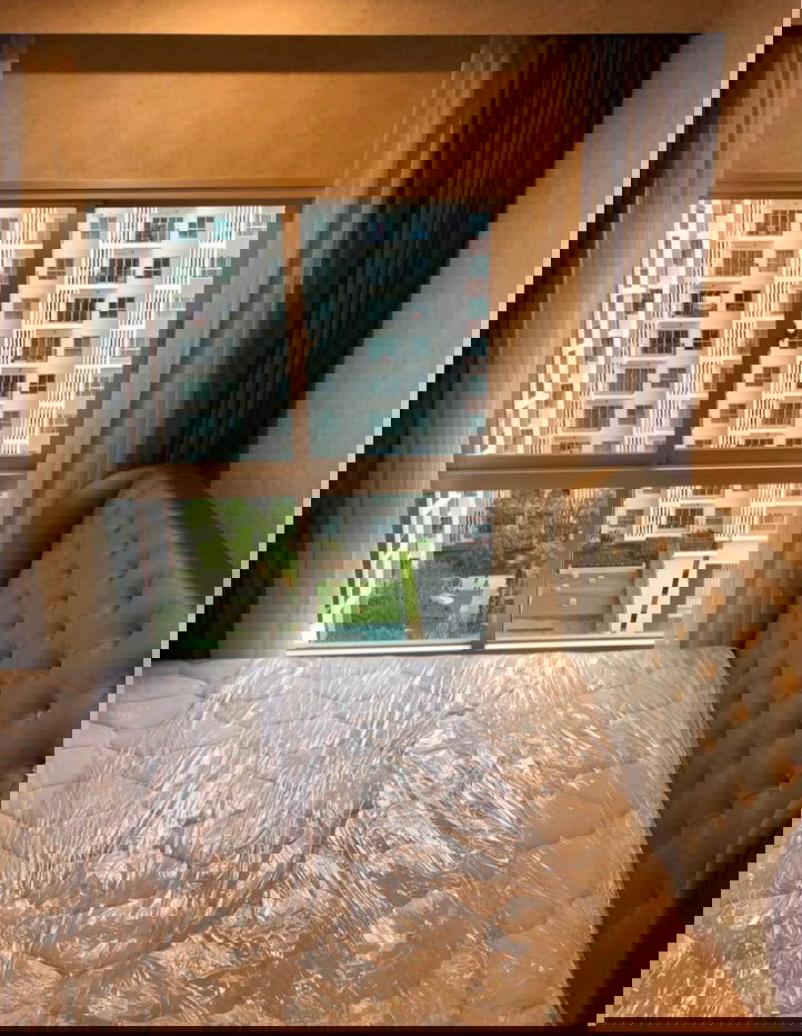 รูป 9,900 เท่านั้น! 1 ห้องนอน ติด MRT หลักสอง 0 เมตร วิวสระสวย เฟอร์ครบ - รูปที่ 6/9