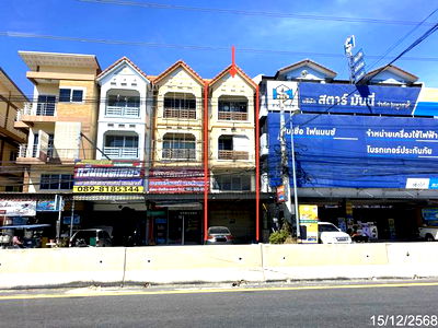 อาคารพาณิชย์ ชลบุรี : อาคารพาณิชย์ สำหรับขาย - บ้านเก่า พานทอง ชลบุรี