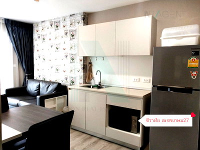 คอนโดให้เช่า : 🎉 ให้เช่าคอนโด ชีวาทัย เพชรเกษม 27 อาคาร 1 ชั้น 21 1 ห้องนอน ขนาด 22 ตรม ใกล้ BTS บางหว้า