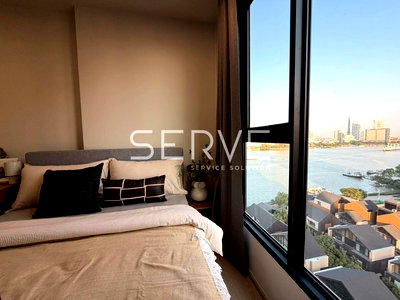 คอนโดให้เช่า : 🔥27K/Mo ห้องใหม่ 2นอน ไซส์ใหญ ชั้นสูง วิวดี เฟอร์จัดเต็มมาก พร้อมอยู่ คอนโดติดริมแม่น้ำ ทำเลดีๆ ใกล้พระราม 3 ,สาทร @ Nue Riverest Ratburana