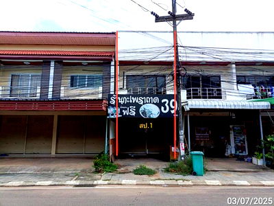 อาคารพาณิชย์ ม.ราชภัฏร้อยเอ็ด : อาคารพาณิชย์ สำหรับขาย - เกาะแก้ว เสลภูมิ ร้อยเอ็ด