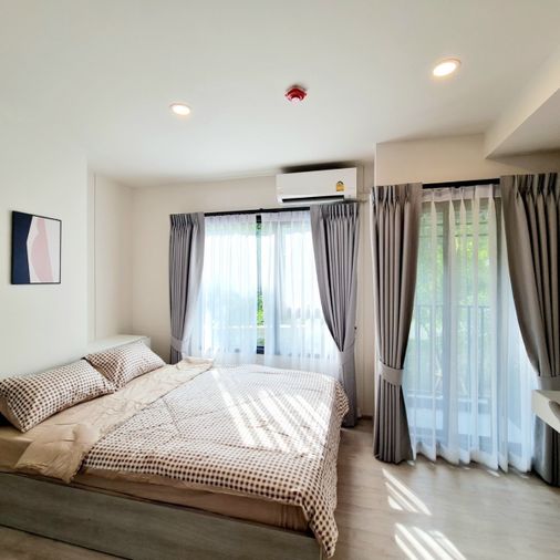 ✅ให้เช่า escent park ville คอนโดติดเซ็นทรัลเฟสติวัลเชียงใหม่ ชั้น2,26ตรม. ☎️064-792-4426(เบญ)