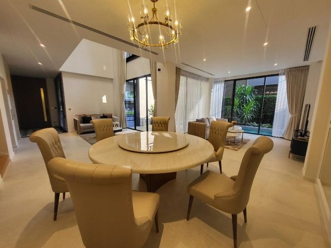 4-bed house for rent, 73 sqm, 522 sq wah, BUGAAN RAMA 9 - MENGJAI
