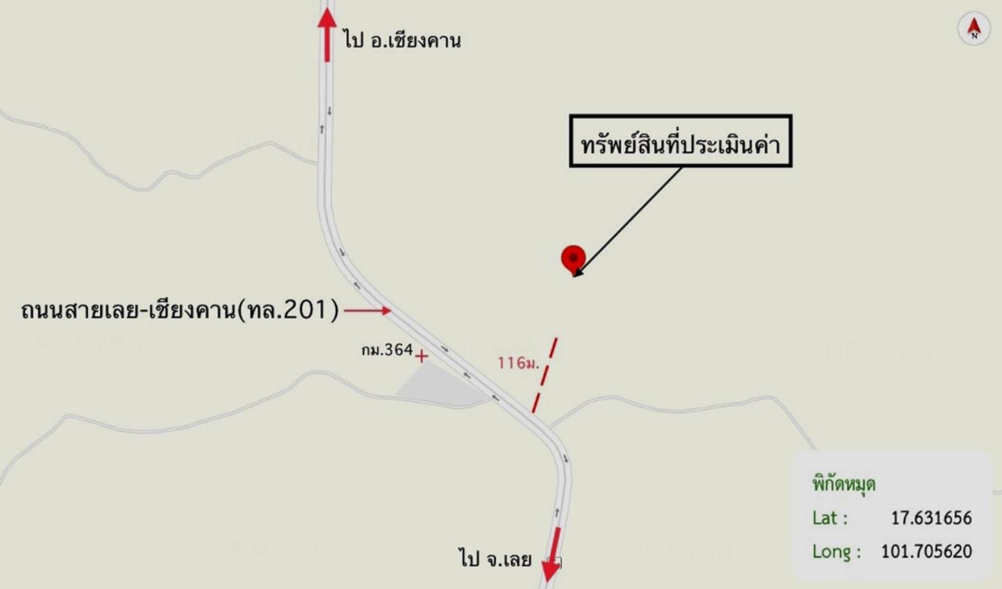 รูป ที่ดินว่างเปล่า สำหรับขาย - ศรีสองรัก เมืองเลย เลย - รูปที่ 16/16