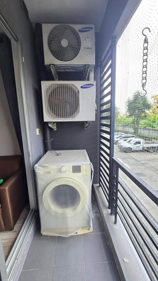 รูป ให้เช่าคอนโดสัมมากร S9 ตึกC ชั้น2 เฟอร์ครบ พร้อมเครื่องซักผ้า - รูปที่ 9/10