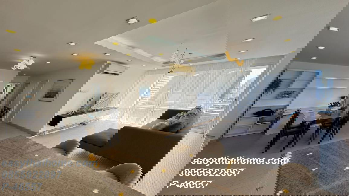 รูป P-46557 วิวเมืองสวย! สราญใจ แมนชั่น 3 นอน 65,000 บาท ใกล้ CBD! | Line Id @easythaihome | 085-592-2897 - รูปที่ 13/24