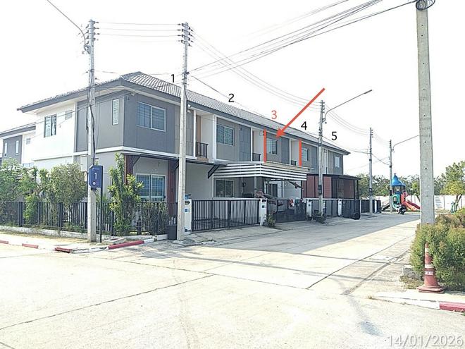 รูป ทาวน์เฮ้าส์ สำหรับขาย พฤกษา 137 ท่าสะอ้าน บางปะกง ฉะเชิงเทรา - รูปที่ 3/14