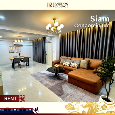 Condos for rent : Siam Condominium ⭐ Beautiful unit in great condition, ready to move in,💚 near Mrt Rama 9