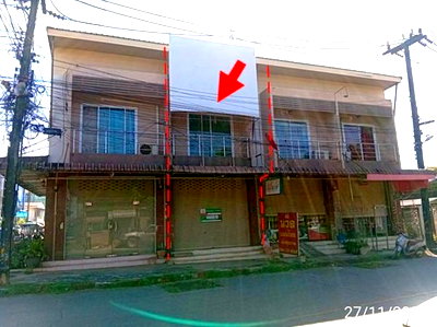 ขายอาคารพาณิชย์ : อาคารพาณิชย์ 14.4 ตร.วา เมืองบึงกาฬ บึงกาฬ 3.5M