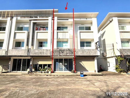 อาคารพาณิชย์ 17 ตร.วา มาลาดา โฮม แอนด์ รีสอร์ท หางดง เชียงใหม่ 4.5M