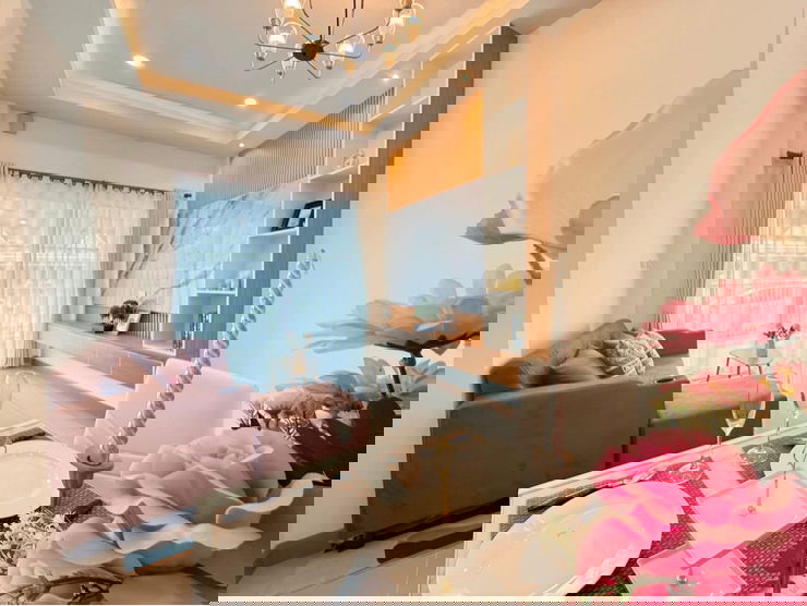 รูป บ้านแฝดชั้นเดียวพัทยา สวย พร้อมเข้าอยู่ ทำเลดี ใกล้สิ่งอำนวยความสะดวก - รูปที่ 5/15