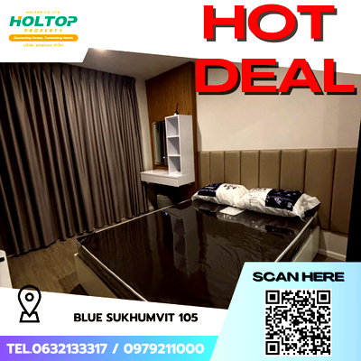คอนโดให้เช่า : #S5742 ให้เช่า Blue Sukhumvit 105