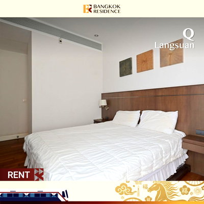 คอนโดให้เช่า :  Q Langsuan 💎 Good Condition & Well Maintained, Fully Furnished Unit ✨ 