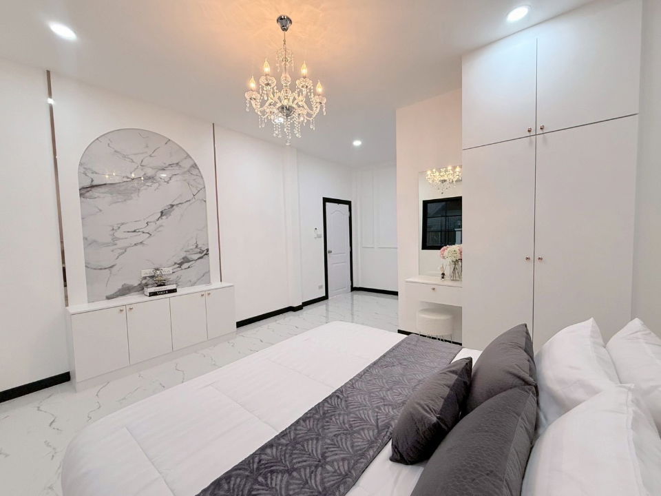 รูป บ้านรีโนเวทใหม่ พลูวิลล่า เขาตาโล ทำเลดี บ้านสวย มีพื้นที่สีเขียวหน้าบ้าน - รูปที่ 26/36