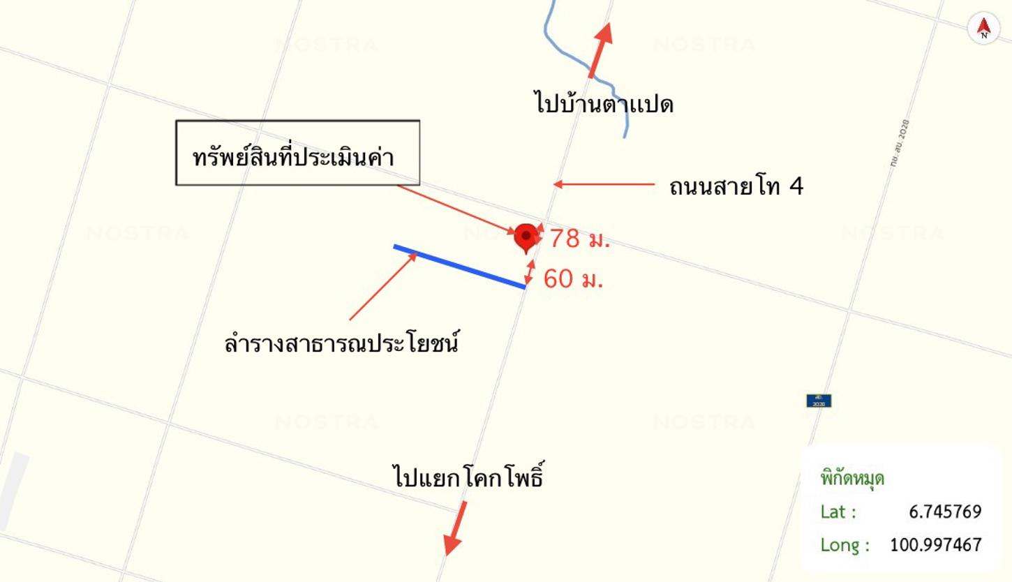 รูป ที่ดินว่างเปล่า สำหรับขาย - ท่าม่วง เทพา สงขลา - รูปที่ 23/24