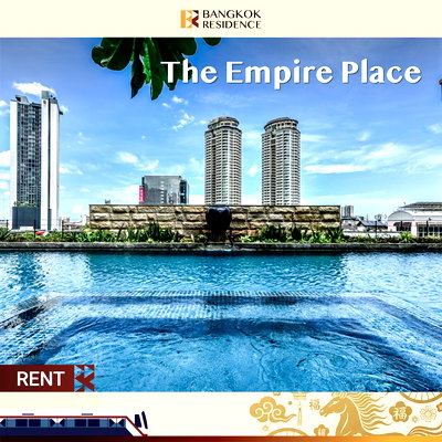 Condos for rent : The Empire Place 🌟 Duplex Unit with Unbeatable Price 💥 Near BTS Chong Nonsi
