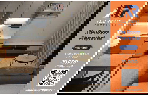 รูปภาพ ให้เช่าด่วน🔥 The Room Phayathai | ห้องสวย วิวสูง | 1 ห้องนอน | ใกล้ Airport Link ราชปรารภ 250 เมตร