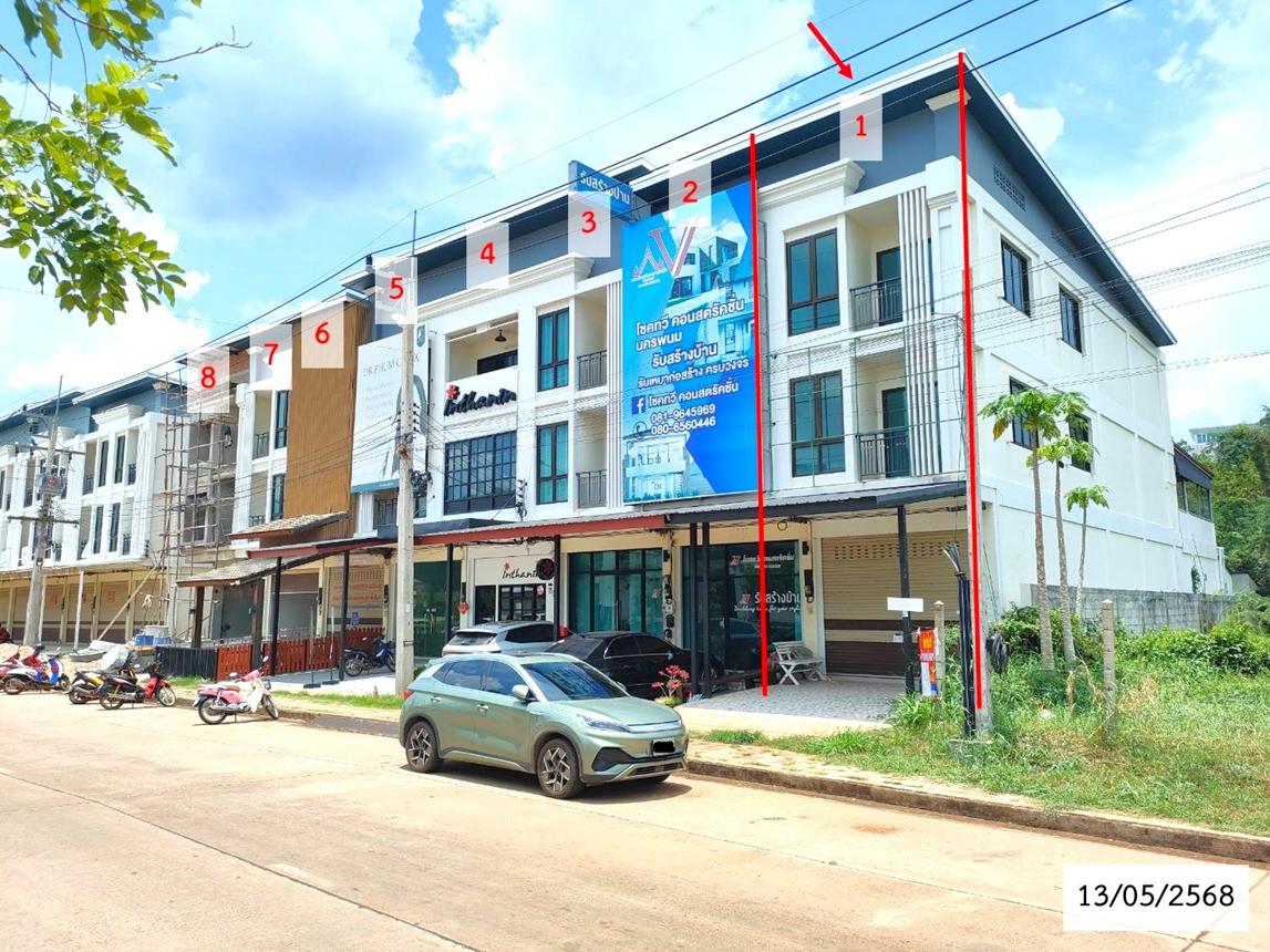 รูป อาคารพาณิชย์ สำหรับขาย - หนองญาติ เมืองนครพนม นครพนม - รูปที่ 6/12