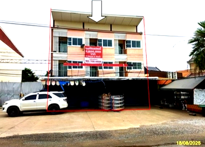 Shophouses for sale Roi Et : SHOP HOUSE for sale  Rop Muang Muang Roi Et Roi Et