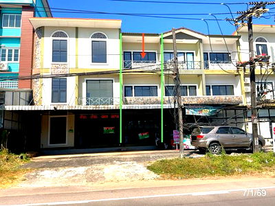 อาคารพาณิชย์ ตราด : อาคารพาณิชย์ สำหรับขาย - หนองเสม็ด เมืองตราด ตราด