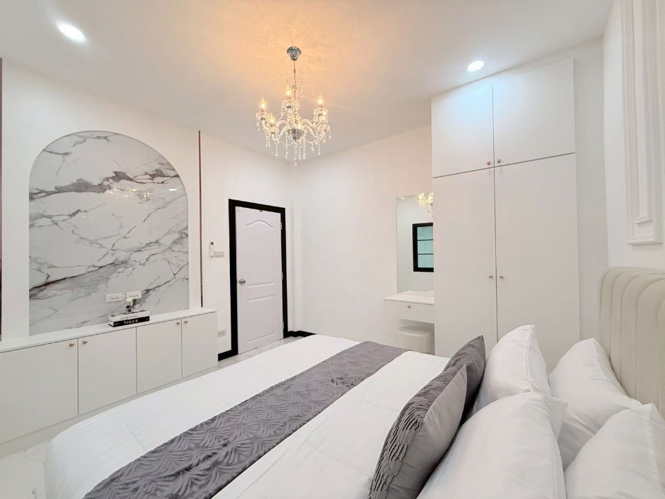 รูป บ้านรีโนเวทใหม่ พลูวิลล่า เขาตาโล ทำเลดี บ้านสวย มีพื้นที่สีเขียวหน้าบ้าน - รูปที่ 18/36