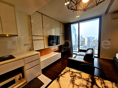 เช่าคอนโด อาคารสาทรธานี ทาวเวอร์ : ▚ LG141ツ ให้เช่า: Nara 9 – 1 Bed 38.43 ตร.ม. 🏙️✨ ชั้นสูง วิวสวย ทิศไม่ร้อน บิ้วอินจัดเต็มเพิ่มพื้นที่เก็บของ พร้อมเข้าอยู่ทันที!