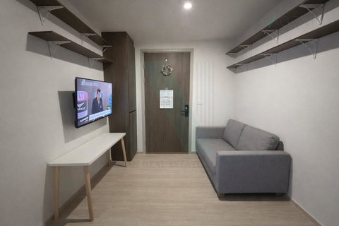 รูปภาพ ให้เช่าคอนโด นิว ครอส คูคต สเตชัน อาคาร A ชั้น 5 1 ห้องนอน ขนาด 23 ตรม ใกล้ Makro Food Service ลำลูกกา