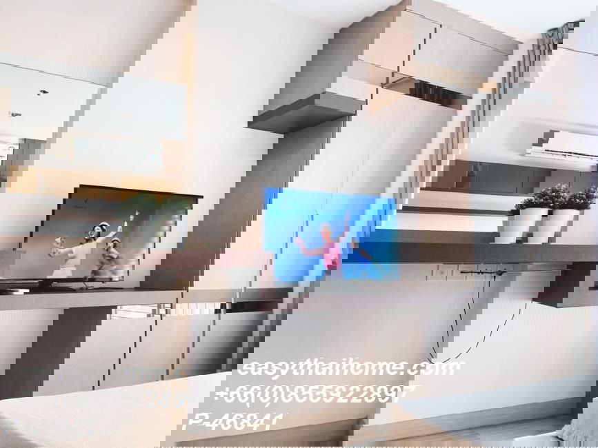 รูป P-46841 สตูดิโอวิวสระว่ายน้ำ! ไอดีโอ โมบิ สุขุมวิท ใกล้ BTS พร้อมเข้าอยู่ 15,000 บาท Line Id: @easythaihome 085-592-2897 - รูปที่ 3/5