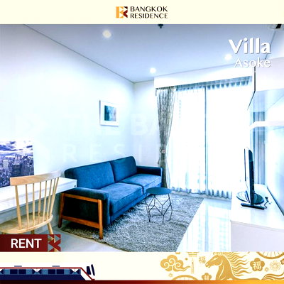 Condos for rent : Villa Asoke 💥 Beautiful units at great value 💥Near MRT Phetchaburi