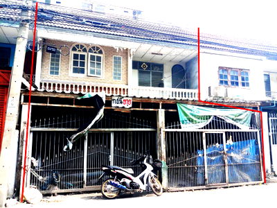 อาคารพาณิชย์ วิทยาลัยดุสิตธานี : ขายตึกแถว 2 ชั้น 2 ห้องๆละ 19 วา ติด ซอยอุดมสุข 42