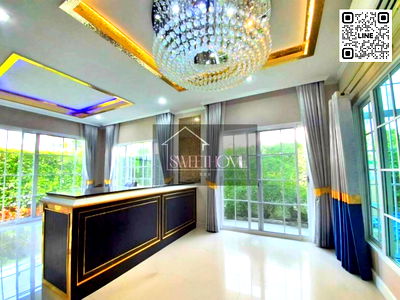 บ้านแฝด เขตจอมทอง : 🏡 บ้านแฝดฟังก์ชันบ้านเดี่ยว Golden Neo Sathorn ใกล้ BTS เข้าสาทรเพียง 15 นาที  