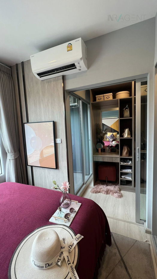 รูป 🎉 ให้เช่าคอนโด พลัมคอนโด สุขุมวิท 62 อาคาร 1 ชั้น 2 1 ห้องนอน ขนาด 29 ตรม ใกล้ Tesco Lotus อ่อนนุช - รูปที่ 3/8