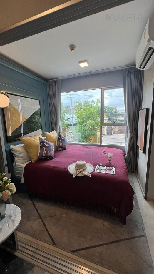 รูป ให้เช่าคอนโด พลัมคอนโด สุขุมวิท 62 อาคาร 1 ชั้น 2 1 ห้องนอน ขนาด 29 ตรม ใกล้ Tesco Lotus อ่อนนุช - รูปที่ 2/8