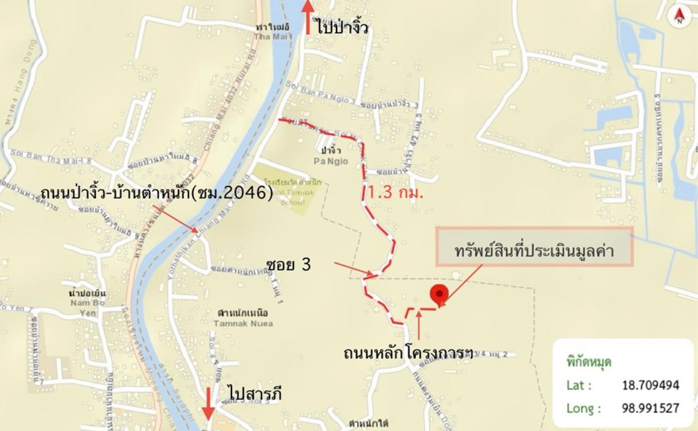 รูป บ้านเดี่ยว สำหรับขาย คาริสม่า วิลล์ ท่าวังตาล สารภี เชียงใหม่ - รูปที่ 10/10