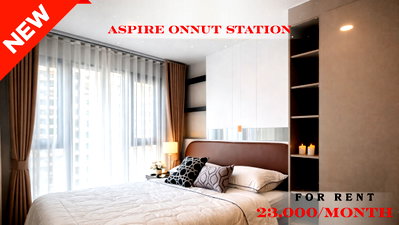 Condos for rent : 🍀🍀🍀 Prime Onnut Location 🚆 For Rent 📍 Aspire Onnut Station 🔥🔥  (Line: @rent2022) Great location, ready to move in ✨ A10631
