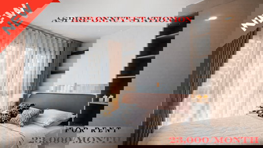 รูปภาพ 🍀🍀🍀 Prime Onnut Location 🚆 For Rent 📍 แอสปาย อ่อนนุช สเตชั่น 🔥🔥(Line:@rent2022) ทำเลดีพร้อมเข้าอยู่✨A10631