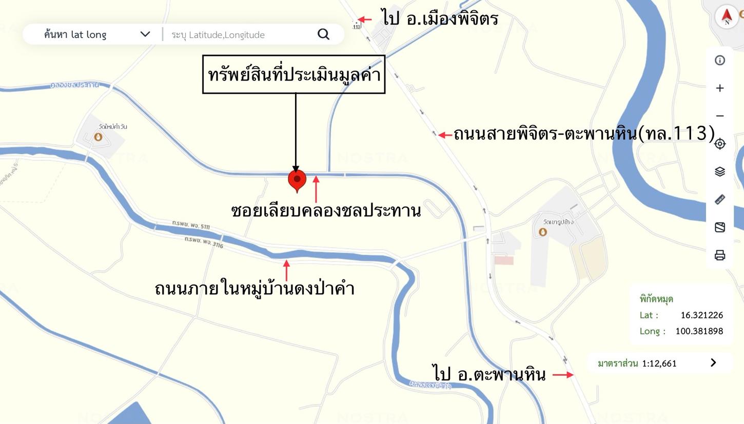 รูป ที่ดินว่างเปล่า สำหรับขาย - ดงป่าคำ เมืองพิจิตร พิจิตร - รูปที่ 18/18